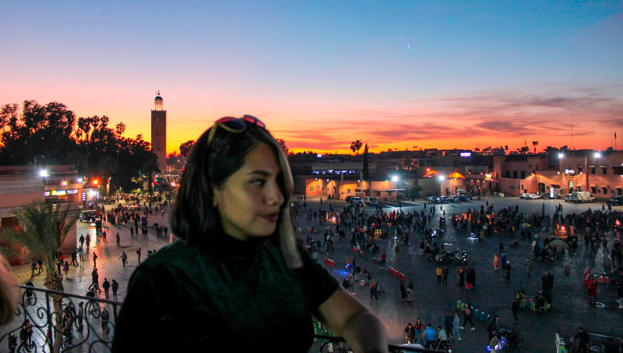 Plaza de Yamma el Fna, Marrakech, Marruecos